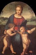 Aragon jose Rafael The Madonna of the goldfinch oil painting